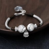 ✹  Original design year more than bracelet with female fish tassel lotus hand line decoration restoring ancient ways