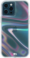 Case-Mate - SOAP Bubble - Case for iPhone 12 and iPhone 12 Pro (5G) - 10 ft Drop Protection - 6.1 inch - Iridescent Swirl