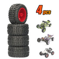 110mm RC Car Tires 4pcs 12mm Hex for 112 114 110 Rock Crawler RC Car Wltoys 12427 12429 12423 144001 124019 124018