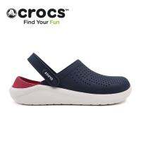 〖ใหม่เอี่ยมของแท้〗Crocs 2023 พื้นรองเท้าหนากันลื่นระบายอากาศได้ดีรองเท้าชายหาดฤดูร้อนเบาโตแฟชั่นสบายๆข้างนอกเพื่อใส่รองเท้าแตะสำหรับผู้ชายและผู้หญิง