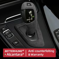 Betterhumz Alcantara สำหรับ BMW F10 F30 F20 F31 X3 F25 X5 F15 F32 F36 F34 F22เกียร์รถเกียร์ Shift Knob ป้องกันภายใน