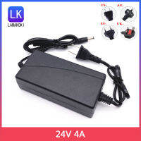 24V 4A แล็ปท็อป Universal Power Supply 100W อุปกรณ์ชาร์จ24V4A Switching Power Adapter High Power