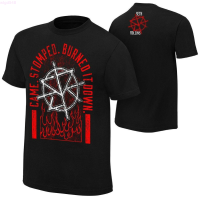 NEW (สต็อกเพียงพอ) 2023 ww.e Seth Rollins "Came. Stomped. Burned It Down" Authentic T-Shirt NEUคุณภาพสูง size:S-5XL