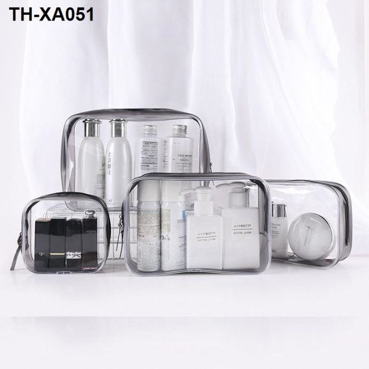 capacity-transparent-make-up-bag-travel-portable-waterproof-ins-receive-web-celebrity-cosmetic-wash-gargle-female-trumpet