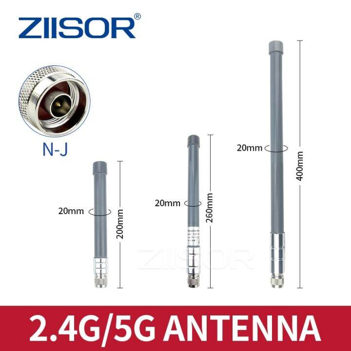 Outdoor 2.4Ghz 5.8Ghz Long Range Wifi Antenna Dual Band N Male SMA ...