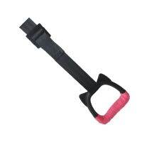1 Set Kids Gymnastics Ring Detachable PP Handle Nylon Webbing Animal Shape Adjustable Pull-up Rings Fitness Equipment 2M
