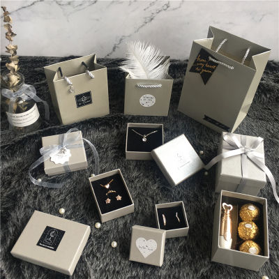 กล่องของขวัญ Pearl Set กล่องสำเร็จรูป กล่องเปล่า กล่องกระดาษแข็งอย่างดี ใส่แหวนนาฬิกา กำไลข้อมือ Gift Boxes
