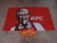 ธง KFC แบนเนอร์เคเอฟซี90*150CM Polyster flagking nd FLAG