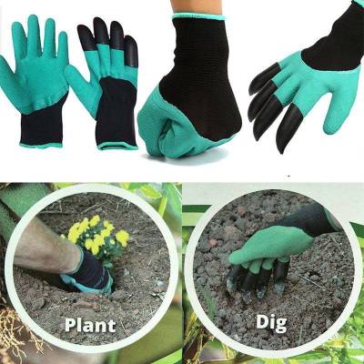 ถุงมือ ขุดดิน พรวนดิน ถุงมือขุดดินทำสวน ถุงมือทำเกษตร ถุงมือปลูกผัก ถุงมือกรงเล็บ ถุงมือขุดดินทำสวน กันน้ำ เนื้อผ้าหนา