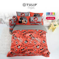 (New) TULIP ชุดเครื่องนอน ผ้าปูที่นอน ผ้าห่มนวม รุ่น TULIP Delight พิมพ์ลาย ดิจิตอลปริ้น DLD018 ลิขสิทธิ์แท้ดิสนีย์ ลายมิกกี้เม้าส์