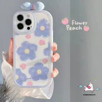 นิ่มแฟชั่นเคสโทรศัพท์ภาพวาดสีน้ำมัน Tpu สตรอเบอร์รี่ A15S A17 Oppo A16K A76 A15 A78 A58 A11k A12 A3s A5 Reno 8T 4 A9 5 6 7 8 A55 A11 A32 3มิติฝาหลังลายดอกไม้