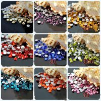 2000pcs sparkling Resin Rhinestone Flatback Crystal 2mm 14 Facets Gems beads