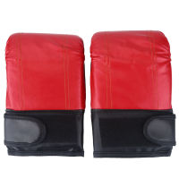 1PairSet Boxing Fighting Muay Thai Sparring Punching Kickboxing Grappling Sandbag Gloves PU Material Is Durable