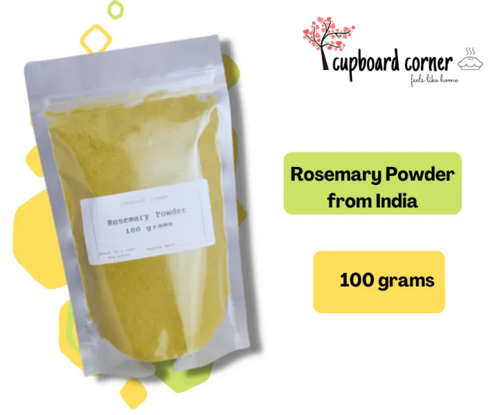 100 GRAMS ROSEMARY POWDER FROM INDIA HERBS AND SPICES Lazada PH