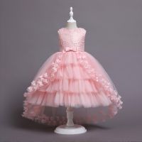 【CW】 2023 Baby Kids Children Birthday Wedding Prom Costume 1-12 Year Vestidos