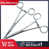 【YF】 1pc Hemostatic Forceps Surgical Hemostat Locking Clamps Fishing Pliers Curved/Straight