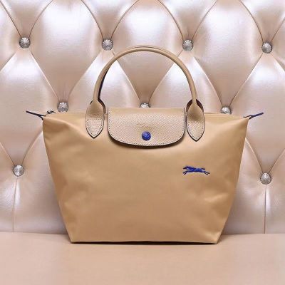 French longchamp bag nylon dumpling bag womens large-capacity tote bag one-shoulder anniversary portable commuting folding womens bag