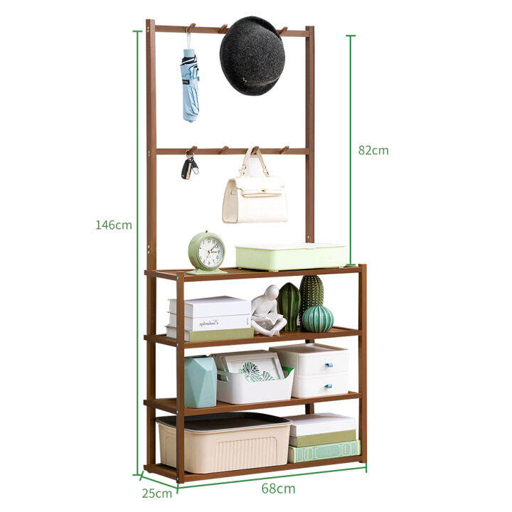 standing-coat-rack-household-entryway-hanger-shoe-rack-for-the-hallway-floor-hanger-shelf-for-shoes-hat-stand-bamboo-furniture