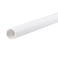 Uxcell Pipe Round Rigid Plastic Tube 12mm ID 14mm 500mm for Decoration