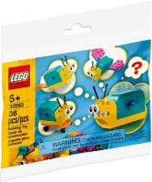 LEGO® 30563 Build Your Own Snail With Superpowers Polybag - เลโก้ใหม่ ของแท้ ?%  พร้อมส่ง