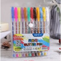 ปากกากลิตเตอร์ 12 สี 24 สี GLITTER PEN 12 COLORS