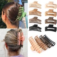 ELEGANT New Women Extra Large Hair Claw Clip Crab Barrette Girls Ponytail Hair Claws Bath Clip Fashion Hair Accessories Gift Headwear