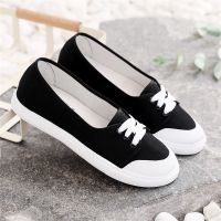 READY STOCK? Tiptop Slip on Comfort Flat Women Ladies Shoes Casual Loafer Work Shose