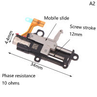 มอเตอร์แบบก้านกดขนาดเล็กความแม่นยำสูงมาใหม่ล่าสุด DC5V มอเตอร์สเต็ปเปอร์มอเตอร์เชิงเส้นยาว