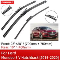 สำหรับ Ford Mondeo 5 V Hatchback 2015-2020 28 "+ 28" + 16 "แปรงที่ปัดน้ำฝนด้านหลังหน้าแปรงใบมีดอะไหล่2016 2017 2018 2019 2020