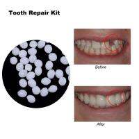 อุปกรณ์ประกอบฉากคอสเพลย์ที่ขาดหายไปชั่วคราวบรรจุ Solid Gel Halloween Scary Tooth Repair Kit