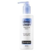 Neutrogena Deep Clean Cleansing Lotion 200 ml เมคอัพรีมูฟเวอร์ ขจัดคราบเครื่องสำอาง