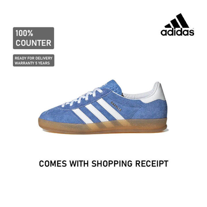 AUTHENTIC SHOES ADIDAS GAZELLE SNEAKERS HQ8717 WARRANTY 5 YEARS