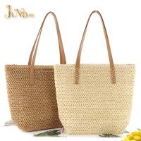 Summer Beach Tote Bag Women Bohemian Wind Womens Bag Trend 2021 Shopper Tote Pure Simple Travel Makeup Bag Female Purse Handbag