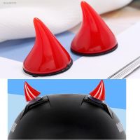 ☼☞ 2pcs Motorcycle Helmet Devil Horns Decoration Electric Car Full Face Off Road Helmet Decoration Motorcycle Accessories