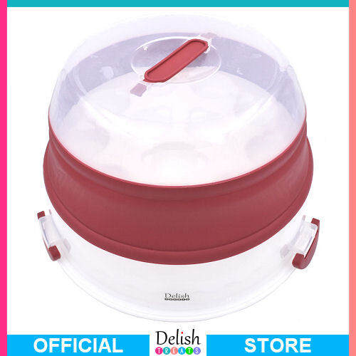 Delish Treats Collapsible Cupcake and Cake Carrier DTPH1121 Lazada PH
