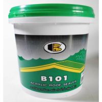 มาใหม่จ้า ผลิตภัณฑ์อะครีลิคทาหลังคา บอสนี่ B101(1Kg) คุ้มสุดสุด กาว ร้อน เทป กาว กาว ตะปู กาว ยาง