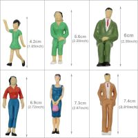 Hot Selling P2501 Model Trains 1:25 Painted Figures G SCALE People Standing Seated  Chid