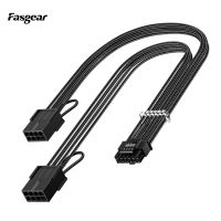 Fasgear PCI-e 5.0 12VHPWR Extension Cable 30cm Extender Cord 16AWG GPU Cable Compatible for GeForce RTX 4070Ti  4070 4080 4090 Cables