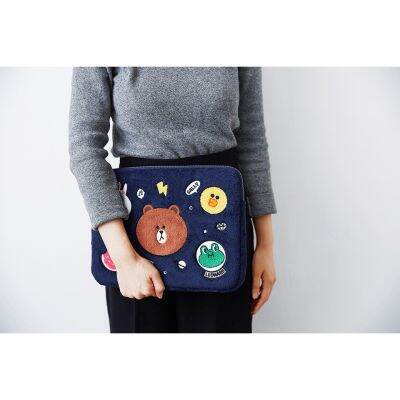 [FoxBridge] Cute Pouch for Pro12.9in 11in Laptop 16in 14in 13.3in PC Tablet Sleeve Casing Bags