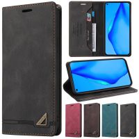 Anti-theft Luxury Leather Wallet Case For Huawei P40/P30/P20 Pro Lite E Y5P Y6P Y7P P Smart Z 2019 2020 2021 Phone Cover Case