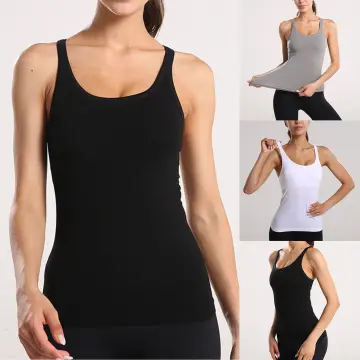 Camisole Long With Built In Bra - Best Price in Singapore - Nov 2023