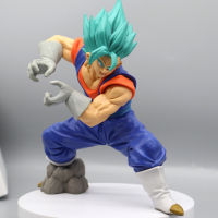 Anime Garage Kits Dragon Ball Turtle Style Qigong Battle Damage Shock Wave Squat Posture Blue Hair Goku Vegeta Model Decoration Batch