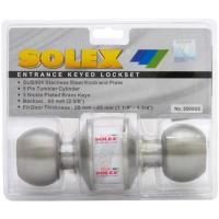 ?ลดตาแตก?!! ลูกบิดทั่วไป SOLEX 5500 SS หัวกลม สีสเตนเลส ลูกบิดประตู ลูกบิด ลูกบิดสแตนเลส ENTRANCE KNOB LOCKSET SOLEX 550