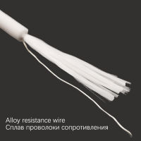 5102050100M 0.6~ 588ΩM silicone rubber alloy spiral heating wire heating cable multipurpose heating cable electric hot wire