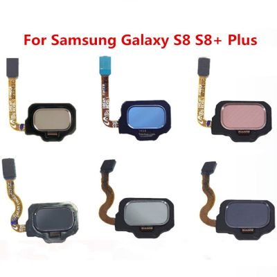 1ชิ้นเซ็นเซอร์ตรวจสอบลายนิ้วมือสายยืดหยุ่นเดิมสำหรับ S8 Samsung Galaxy S8 + S8บวก SM-G950 G950F SM-G955 G955F การเปลี่ยน ID แบบสัมผัส