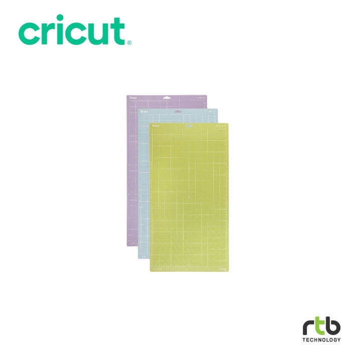 Cricut Machine Mat Variety Pack แผ่นรองตัดชนิดมีกาวในตัว ขนาด 12x24