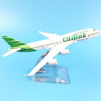 เครื่องบินรุ่น16เซนติเมตร Citilink โบอิ้ง747เครื่องบินรุ่นเครื่องบินรุ่น1:400 D Iecast โลหะเครื่องบินเครื่องบินของเล่น