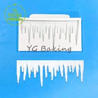 Dorica 3 Styles Icicle Design Silicone Mold Handmade Chocolate Cake Mould Fondant Cake Decorating Tool Kitchen Supplies Bakeware Bread  Cake Cookie Ac