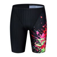 2023 Summer Mens Swim Jammers Performance Race Suits Swim Shorts Training Swimsuits Beach Trunks Bathing Pants Surfing Tights Swimwear