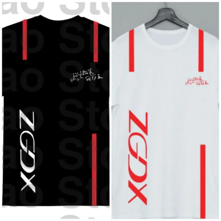 (ฟรีของแถม) เสื้อยืด ZGDX Xu kai ลายหน้ายิ้ม | Lazada.co.th